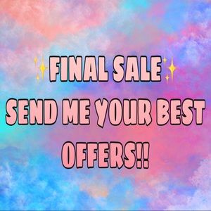 Moving Sale!!! No offers are bad offers!